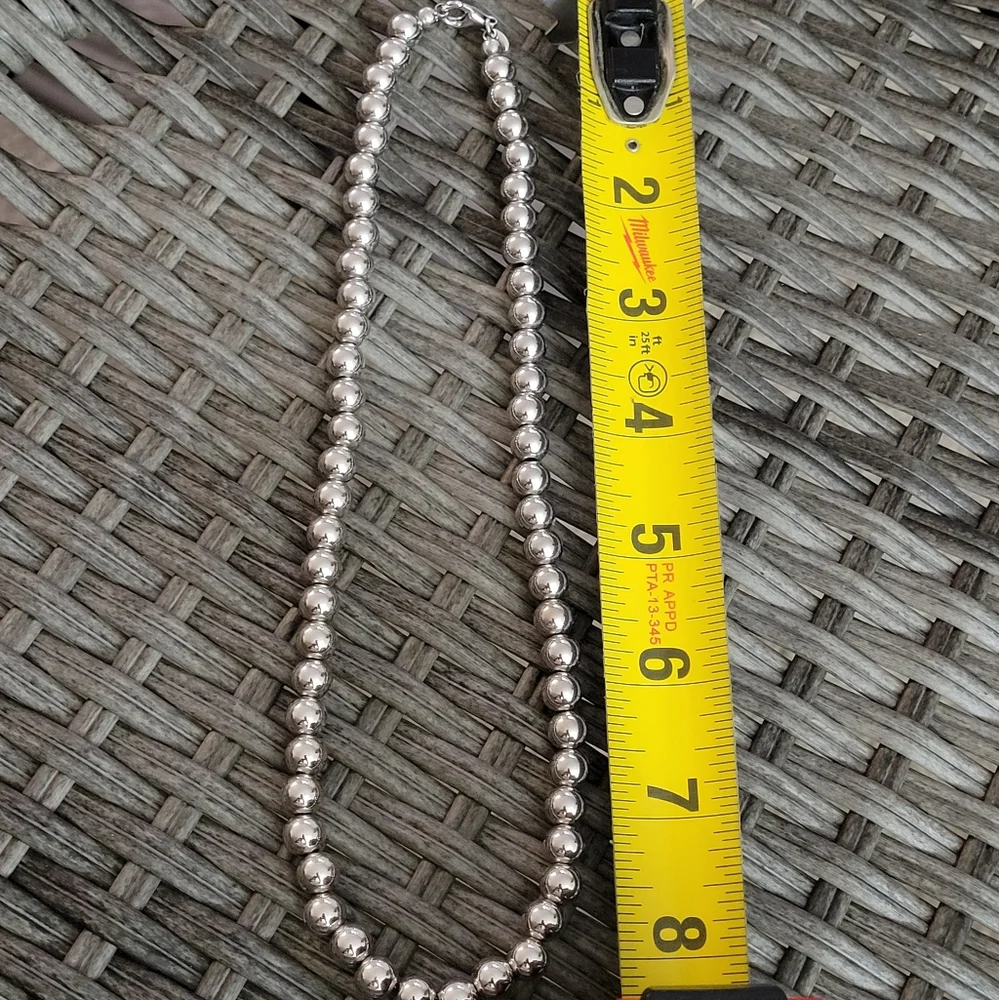 Milor 925 Italy Bead Necklace ( Sold ) - Picture 4 of 11